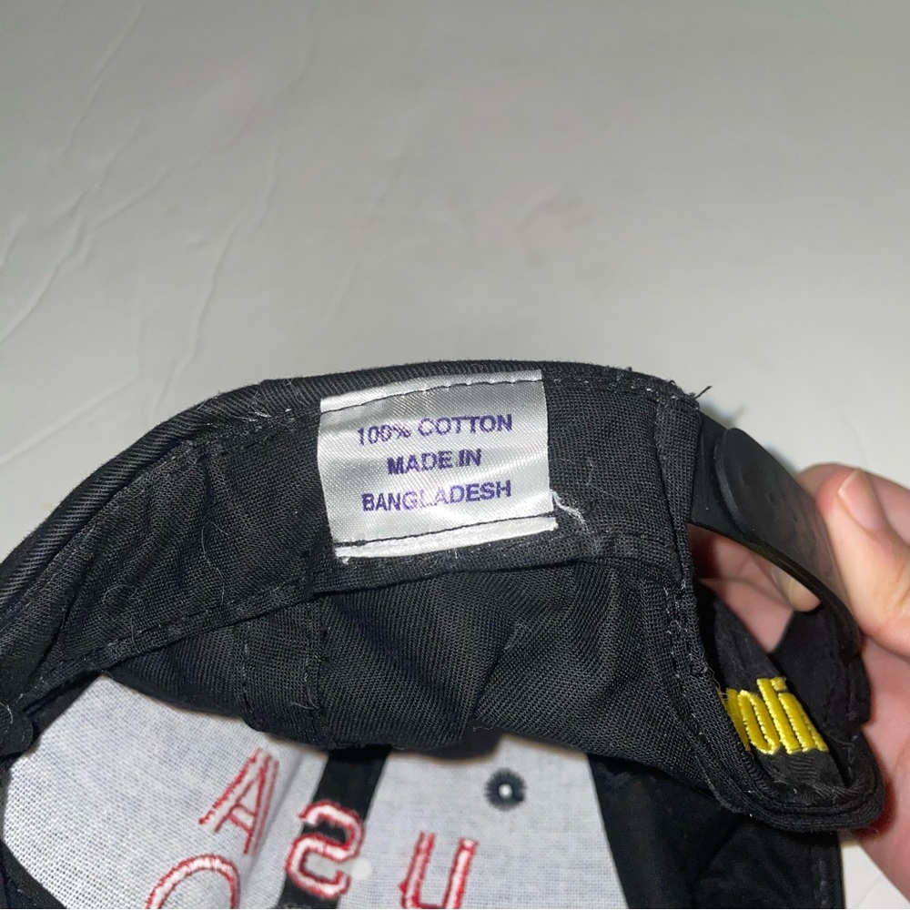 Havoline USA Olympic Black Adult Hat One Size - Picture 5 of 6